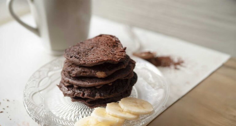 choc-banana-pancakes